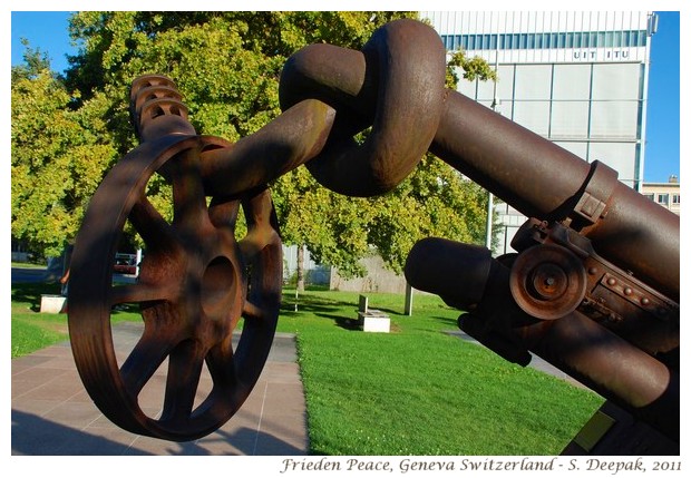 Art for peace, Geneva, Switzerland - S. Deepak, 2012