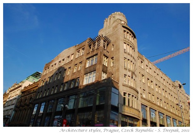 Twentieth century architecture styles in Czech republic - S. Deepak, 2011