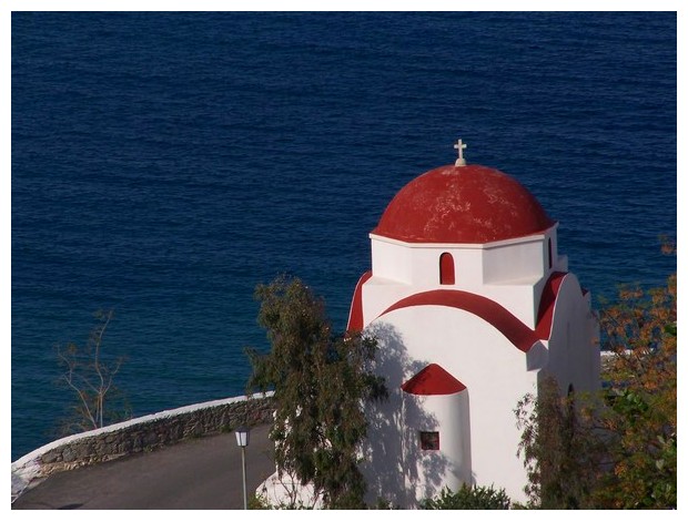 Images in red and white colours from Europe