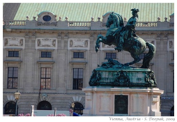 Horsemen statues, Vienna, Austria - S. Deepak, 2009