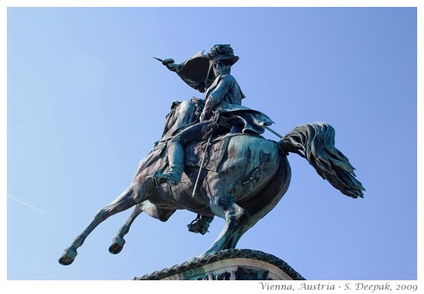 Horsemen statues, Vienna, Austria - S. Deepak, 2009