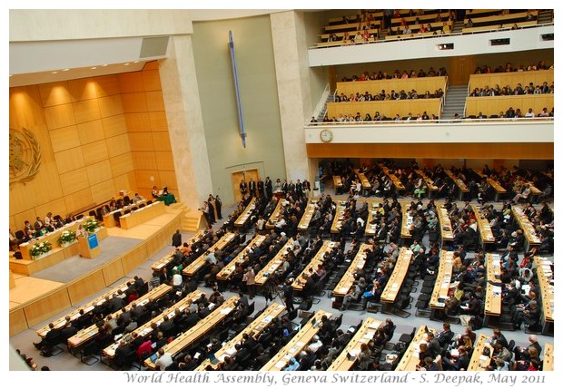 World Health Assembly, Geneva 2011 - Images by S. Deepak