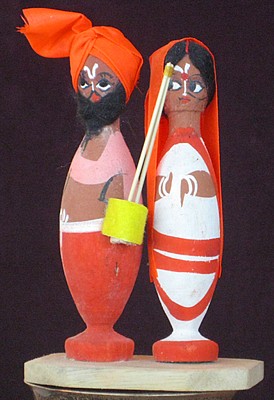 Baul dolls from Sally Grossman's Baul Music archive