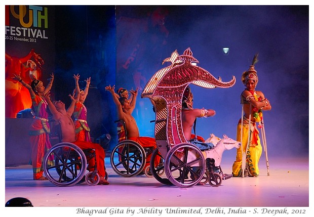 Bhagvad Gita dance drama, Ability Unlimited, India - S. Deepak, 2012