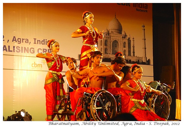 Ability Unlimited dancers, conference inauguration, Agra, India - S. Deepak, 2012
