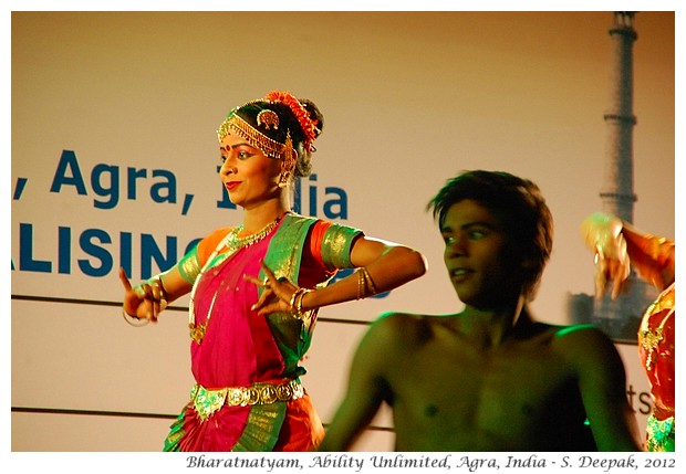 Ability Unlimited dancers, conference inauguration, Agra, India - S. Deepak, 2012