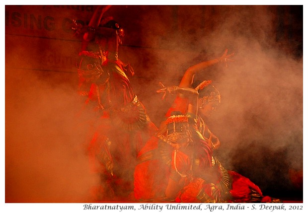 Ability Unlimited dancers, conference inauguration, Agra, India - S. Deepak, 2012