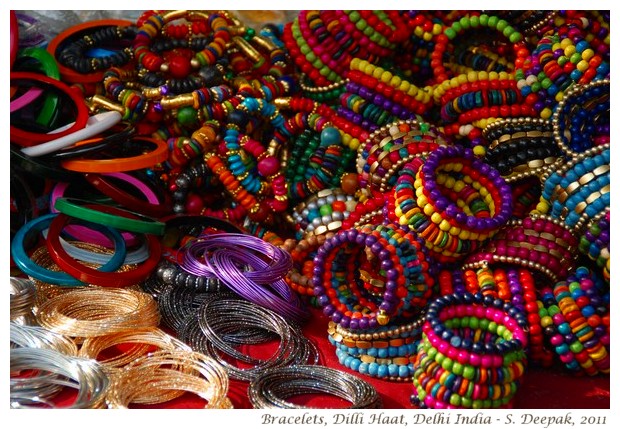 Bracelets, Dilli Haat, Delhi India - S. Deepak, 2012