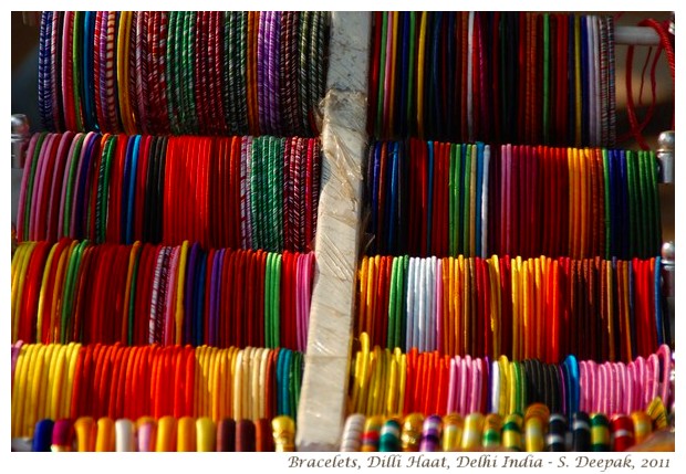 Bracelets, Dilli Haat, Delhi India - S. Deepak, 2012