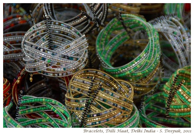 Bracelets, Dilli Haat, Delhi India - S. Deepak, 2012