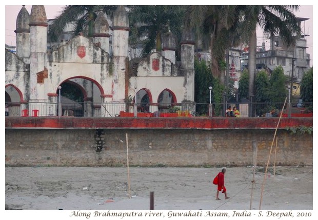 Temple and ascetic, Assam, India - S. Deepak, 2010