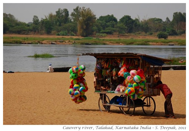 Kavery river in Talakad, Karnataka, India - S. Deepak, 2011