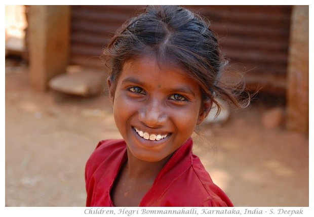 Children, north Karnataka, India