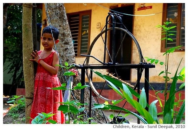 Children , Kerala, India - images by Sunil Deepak, 2010