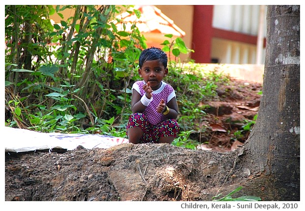 Children , Kerala, India - images by Sunil Deepak, 2010