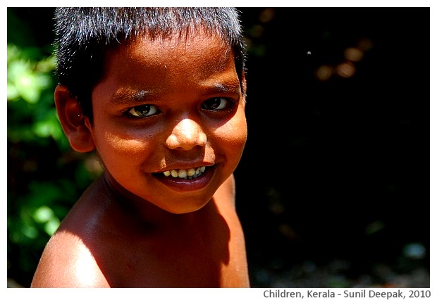 Children , Kerala, India - images by Sunil Deepak, 2010