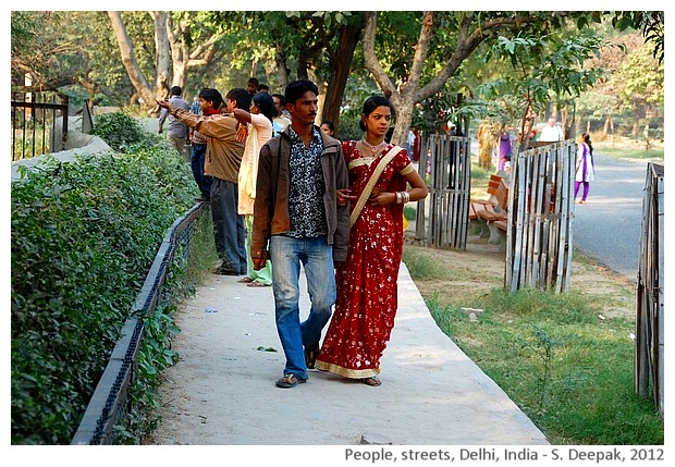 People, roads, Delhi, India - S. Deepak, 2012