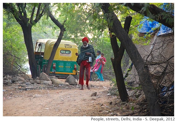 People, roads, Delhi, India - S. Deepak, 2012