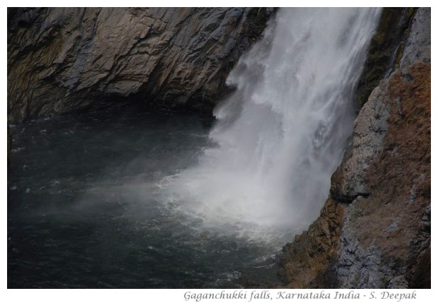 Gaganchukki falls, Karnataka, India - images by S. Deepak