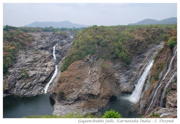 Gaganchukki falls, Karnataka, India - images by S. Deepak