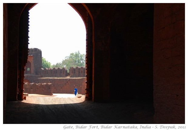 Entrance gate, Bidar fort India - S. Deepak, 2011