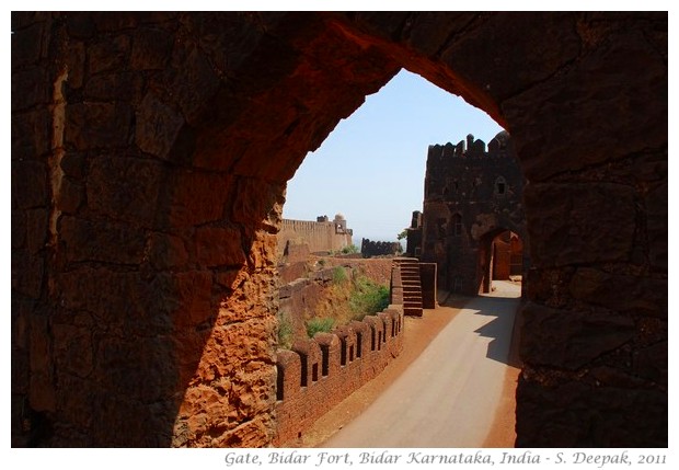 Entrance gate, Bidar fort India - S. Deepak, 2011