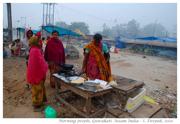 Morning, Guwahati Assam, India - images by S. Deepak