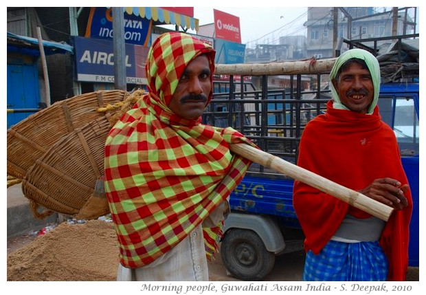 Morning, Guwahati Assam, India - images by S. Deepak