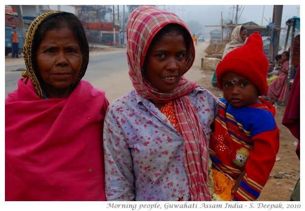 Morning, Guwahati Assam, India - images by S. Deepak