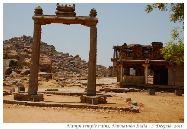 Ruins of Hampi, Karnataka, India - images by S. Deepak