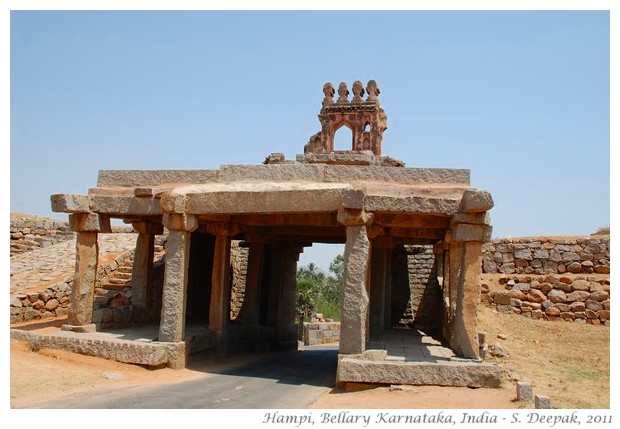 Entrance, Hampi, Bellary, India - images by S. Deepak