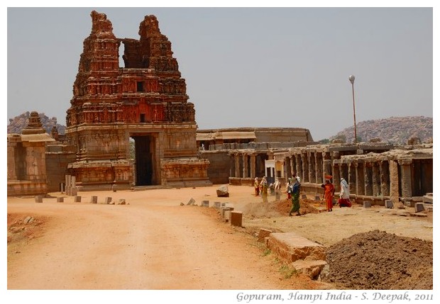 Goprum ruins, Hampi, Karnataka India - S. Deepak, 2011