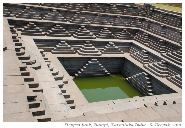 Hampi stepped tank, Bellary, Karnataka, India - S. Deepak, 2011