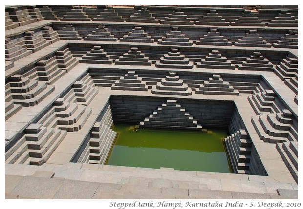 Hampi stepped tank, Bellary, Karnataka, India - S. Deepak, 2011