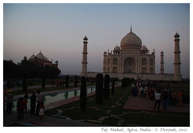 Taj Mahal at sunset, India - S. Deepak, 2012