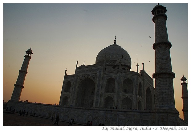 Taj Mahal at sunset, India - S. Deepak, 2012