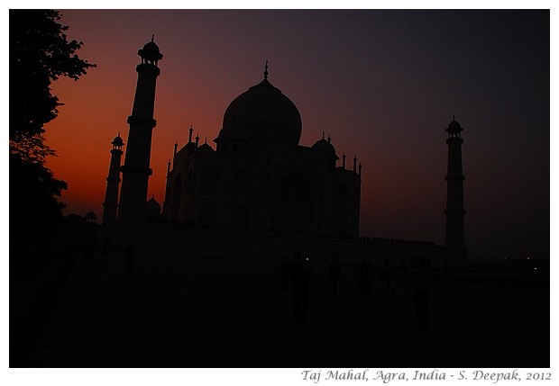 Taj Mahal at sunset, India - S. Deepak, 2012