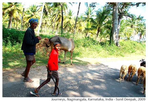 Joruneys, Nagmangla taluk, Karnataka, India - images by Sunil Deepak, 2009