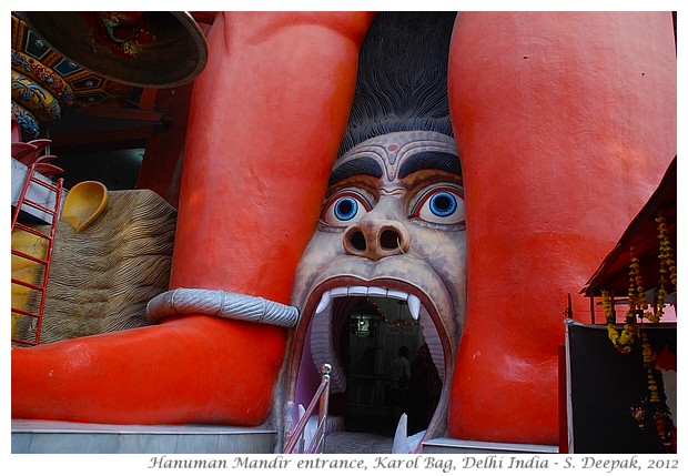 Hanuman temple, Karol Bagh, Delhi, India - S. Deepak, 2012