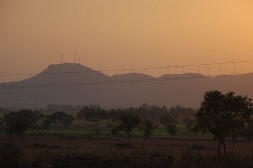 Lambadi gypsy village Thanda, Karnataka, India, image by Sunil Deepak