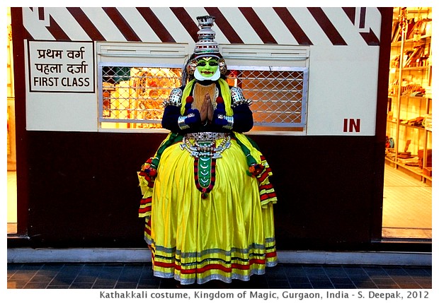 Kathakkali dancer, Kingdom of Magic, Gurgaon India - S. Deepak, 2012