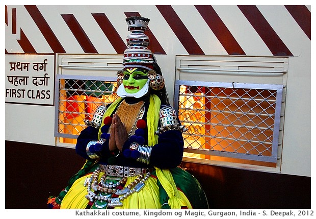 Kathakkali dancer, Kingdom of Magic, Gurgaon India - S. Deepak, 2012