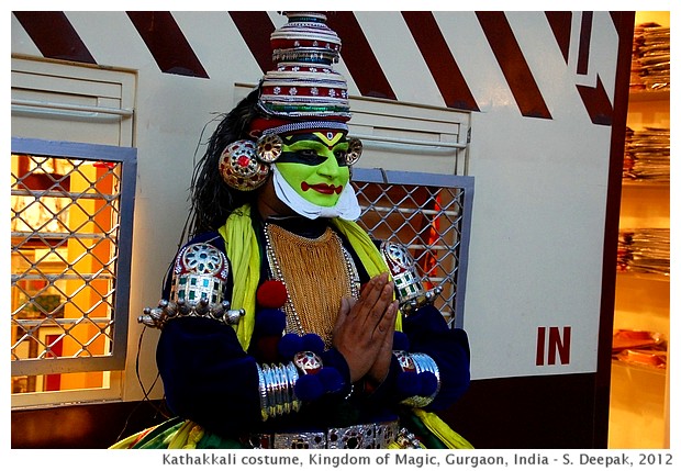Kathakkali dancer, Kingdom of Magic, Gurgaon India - S. Deepak, 2012