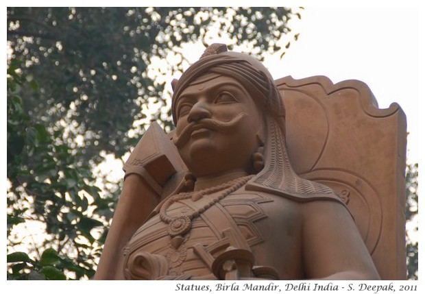 Statues, Birla Mandir Delhi India - S. Deepak, 2011