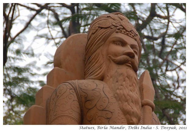 Statues, Birla Mandir Delhi India - S. Deepak, 2011