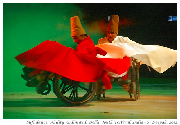 Sufi dancers, Ability Unlimited, DIYF, India - S. Deepak, 2012