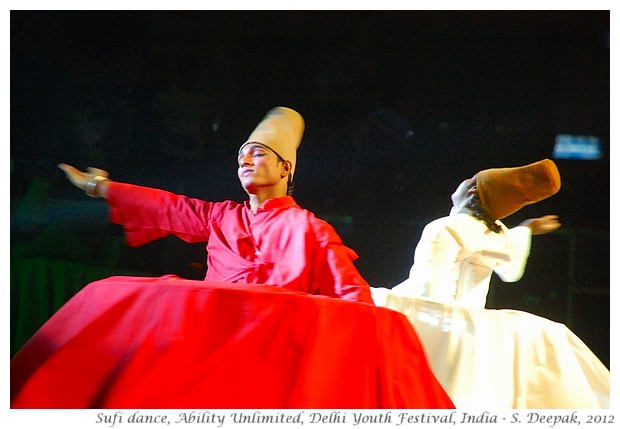 Sufi dancers, Ability Unlimited, DIYF, India - S. Deepak, 2012