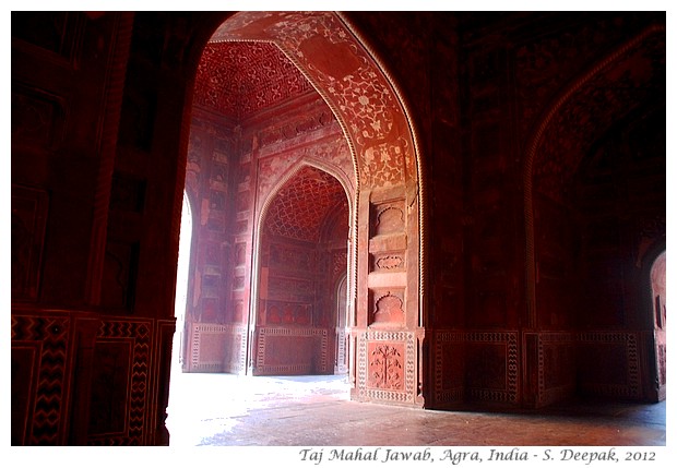 Taj Mahal surrounding buildings, Agra, India - S. Deepak, 2012