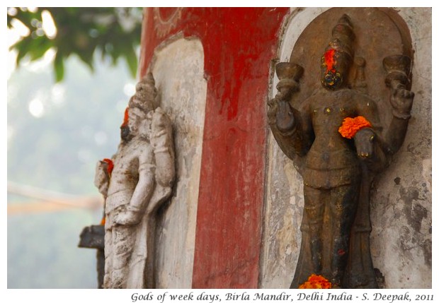 Planet gods, Birla Mandir, Delhi - S. Deepak, 2011