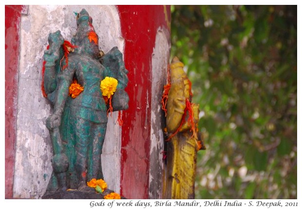 Planet gods, Birla Mandir, Delhi - S. Deepak, 2011